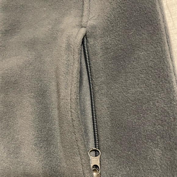 Columbia Fleece Zip Boys Jacket Black Grey Large (14/16) Zipper Pockets - Picture 8 of 8